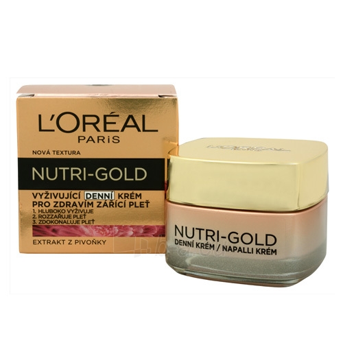 Veido cream Loreal Nutri-Gold (Nourishing Daily Cream) 50 ml paveikslėlis 1 iš 1