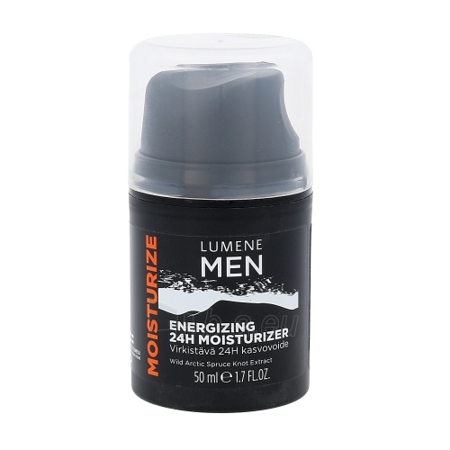 Veido cream Lumene Men Moisturize Energizing 24H Moisturizer Cosmetic 50ml paveikslėlis 1 iš 1