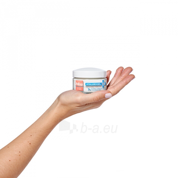 Veido kremas Mixa Mixa Hyalurogel night cream for sensitive skin with a tendency to dry 50ml paveikslėlis 2 iš 7