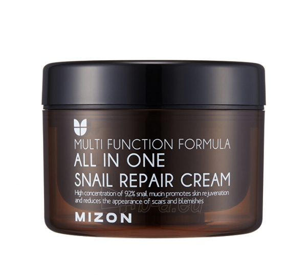 Veido kremas Mizon Regenerating face cream with snail secretion filtrate 92% (All In One Snail Repair Cream) - 35 ml - tuba paveikslėlis 5 iš 6