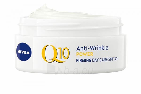 Veido kremas Nivea Protective Day Cream Anti-Wrinkle Q10 Plus SPF 30 50 ml paveikslėlis 1 iš 4