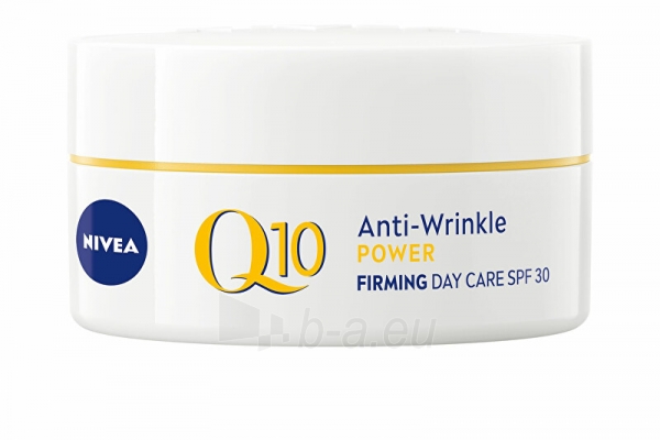 Veido kremas Nivea Protective Day Cream Anti-Wrinkle Q10 Plus SPF 30 50 ml paveikslėlis 3 iš 4