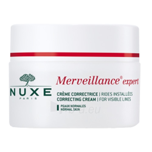 Veido kremas Nuxe Face Wrinkle Cream for normal skin Merveillance Expert (Correcting Cream Visible Lines) 50 ml paveikslėlis 1 iš 1