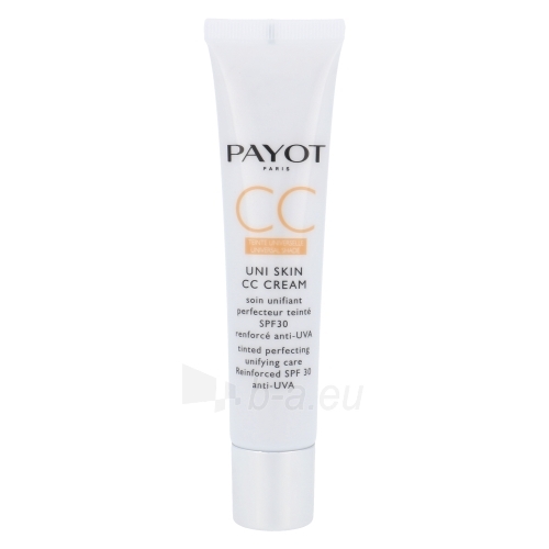 Veido cream Payot Uni Skin CC Cream SPF30 Cosmetic 40ml paveikslėlis 1 iš 1