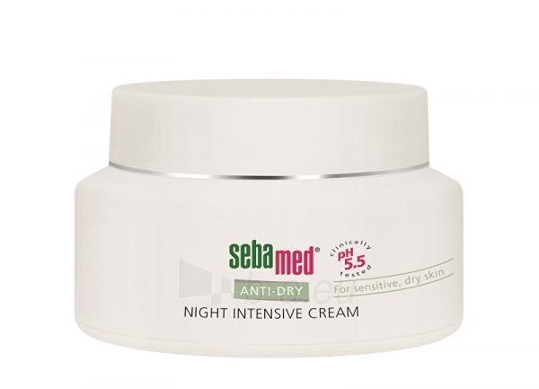 Veido cream Sebamed Night Cream with phytosterols Anti-Dry (Night Intensive Cream) 50 ml paveikslėlis 1 iš 1