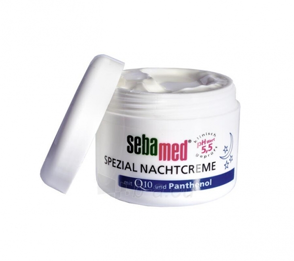 Veido kremas Sebamed Night Cream with Q10 Anti-Ageing(Spezial Nachtcreme) 75 ml paveikslėlis 1 iš 1