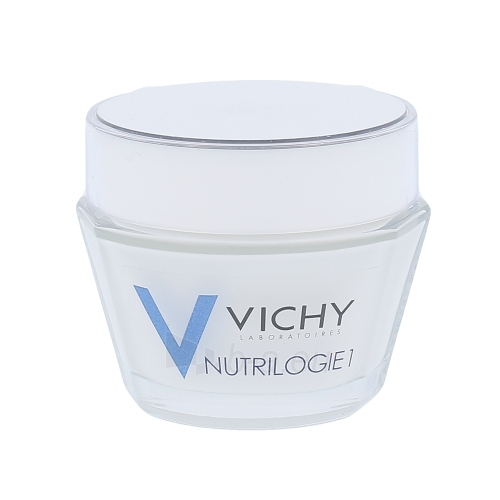 Veido kremas Vichy Nutrilogie 1 Day Cream For Dry Skin Cosmetic 50ml paveikslėlis 1 iš 1