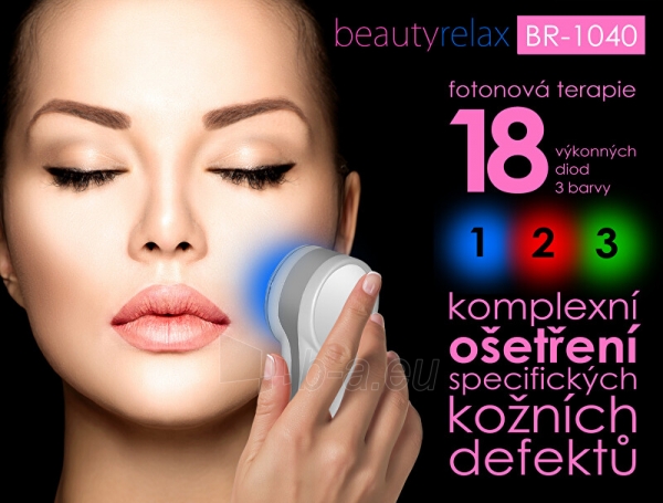 Veido odos priežiūrai Beauty Relax su fotonų terapija BR-1040 paveikslėlis 2 iš 8