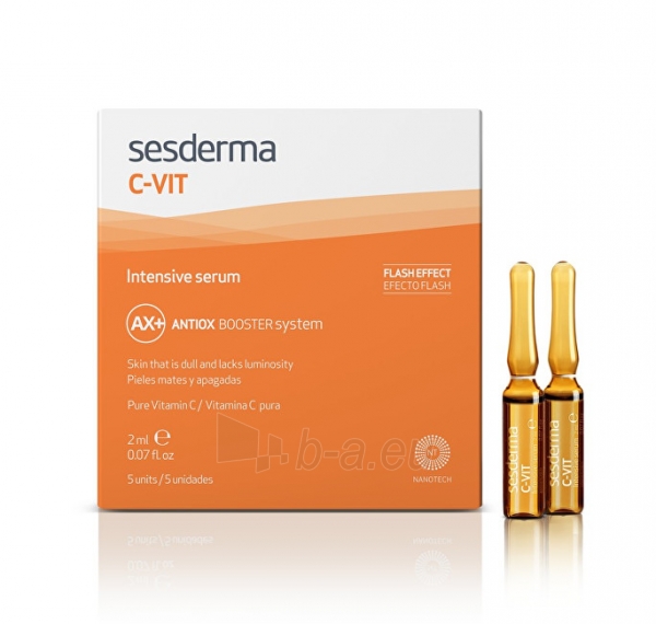 Veido serumas Sesderma Cleansing and restoring serum C-VIT (Intensive Serum) 5 x 2 ml paveikslėlis 1 iš 1