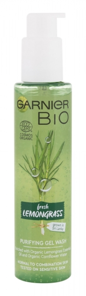 Veido valymo gelis Garnier Bio Fresh Lemongrass 150ml paveikslėlis 1 iš 1