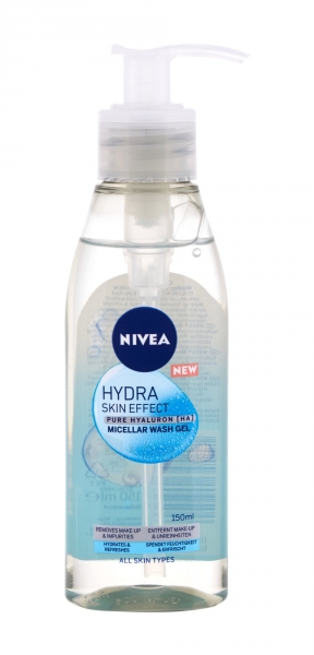 Veido valymo gelis Nivea Hydra Skin Effect 150ml paveikslėlis 1 iš 1