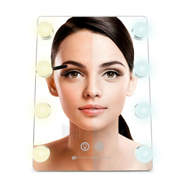 Veidrodis Rio-Beauty Cosmetic mirror with LED bulbs (Hollywood Glamour Light ed Mirror) paveikslėlis 4 iš 4