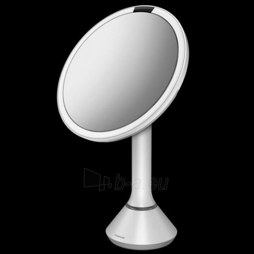 Veidrodis Simplehuman Cosmetic mirror Sensor Touch with LED light intensity control, 5x magnification paveikslėlis 6 iš 10