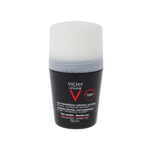 Vichy Homme Deo Antiperspirant Roll-on Cosmetic 50ml paveikslėlis 1 iš 1