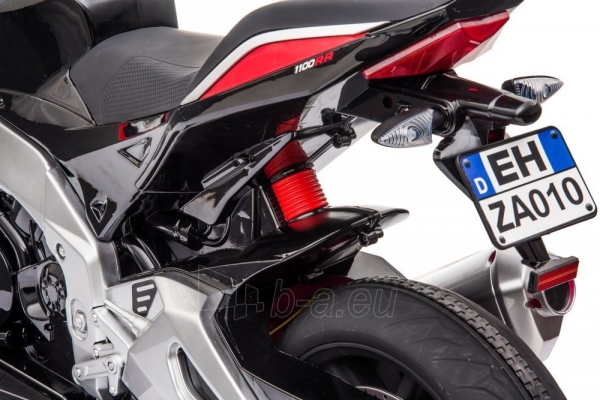 Vienvietis elektrinis motociklas Aprilia Tuono V4, raudonas paveikslėlis 16 iš 22