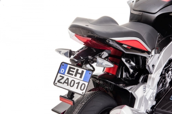Vienvietis elektrinis motociklas Aprilia Tuono V4, raudonas paveikslėlis 6 iš 22