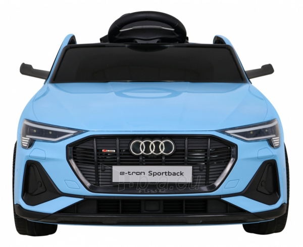 Vienvietis elektromobilis Audi E-Tron Sportback, mėlynas paveikslėlis 10 iš 12