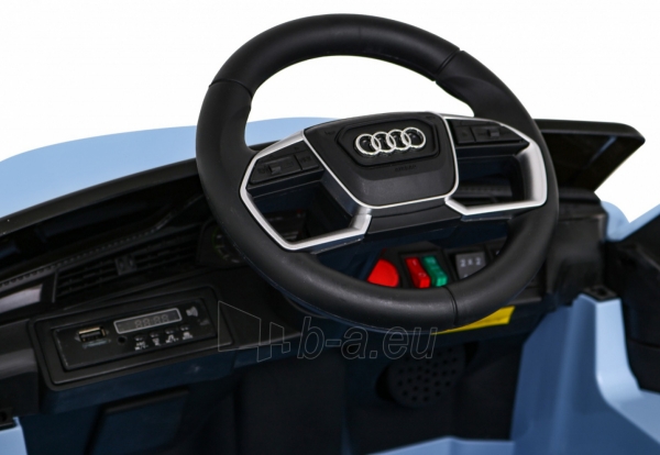 Vienvietis elektromobilis Audi E-Tron Sportback, mėlynas paveikslėlis 7 iš 12