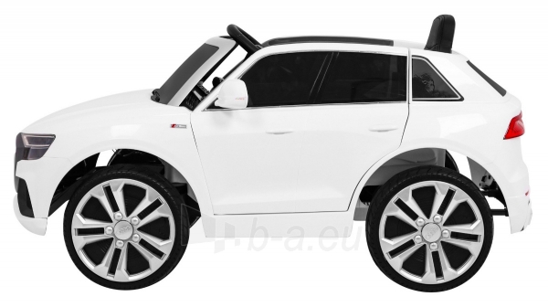 Vienvietis elektromobilis Audi Q8 LIFT, baltas paveikslėlis 10 iš 13