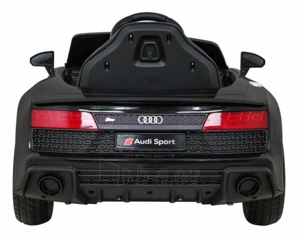 Vienvietis elektromobilis Audi R8 LIFT, juodas paveikslėlis 7 iš 13