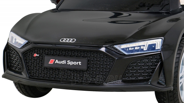 Vienvietis elektromobilis Audi R8 LIFT, juodas paveikslėlis 4 iš 13