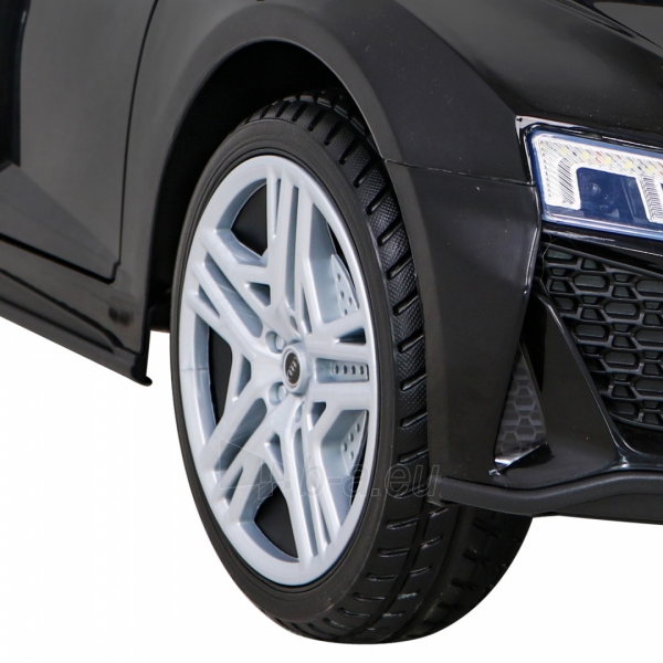 Vienvietis elektromobilis Audi R8 LIFT, juodas paveikslėlis 13 iš 13