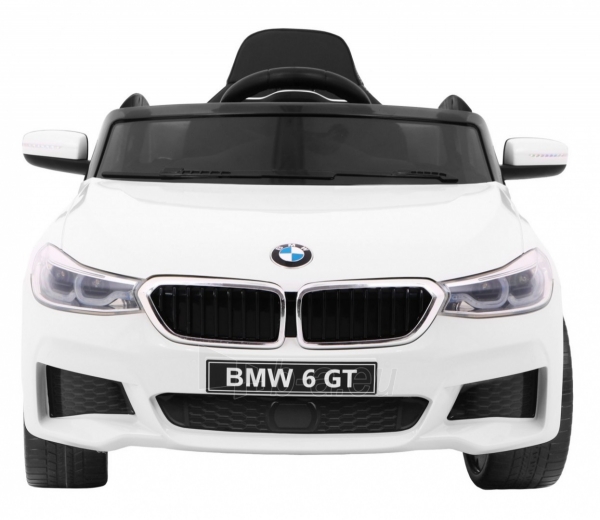 Vienvietis elektromobilis BMW 6 GT, baltas paveikslėlis 10 iš 12