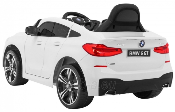 Vienvietis elektromobilis BMW 6 GT, baltas paveikslėlis 8 iš 12