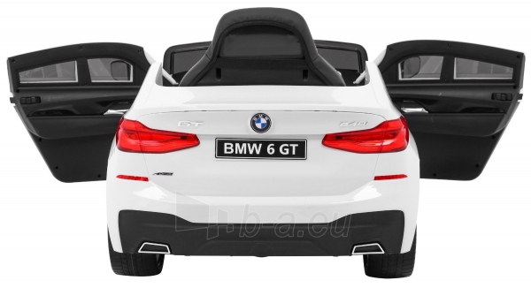 Vienvietis elektromobilis BMW 6 GT, baltas paveikslėlis 7 iš 12