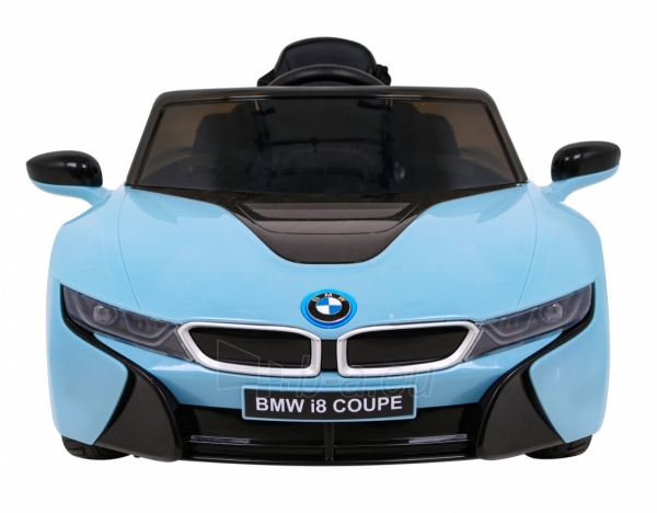 Vienvietis elektromobilis BMW I8 LIFT, mėlynas paveikslėlis 11 iš 13