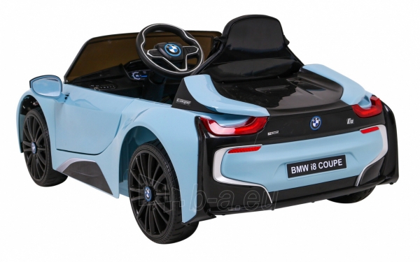 Vienvietis elektromobilis BMW I8 LIFT, mėlynas paveikslėlis 9 iš 13