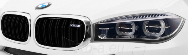 Vienvietis elektromobilis BMW X6M, baltas paveikslėlis 9 iš 15