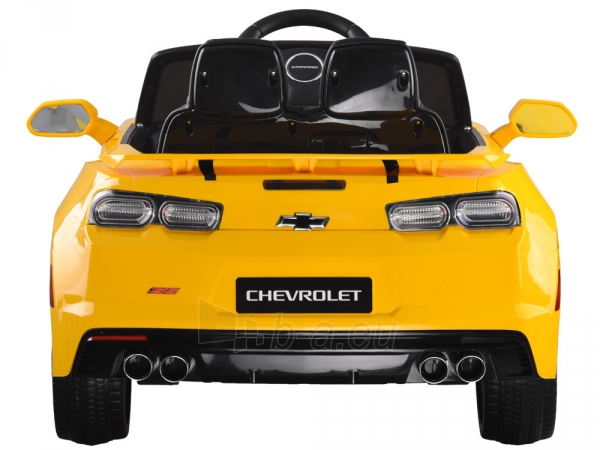 Vienvietis elektromobilis Chevrolet CAMARO, juodas paveikslėlis 6 iš 13