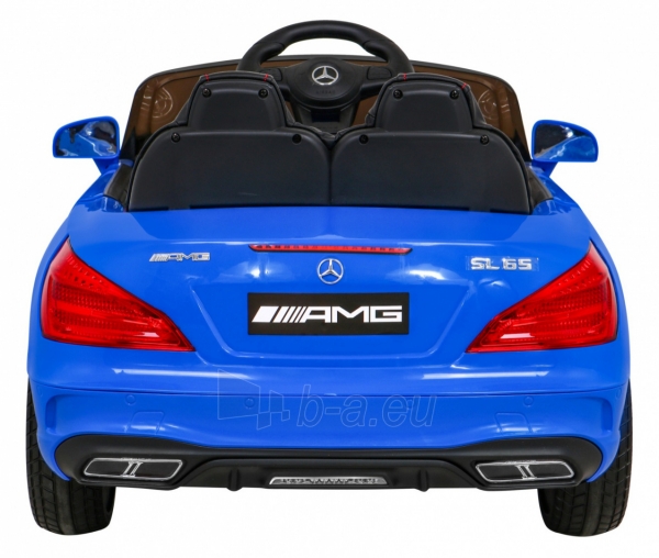 Vienvietis elektromobilis Mercedes Benz AMG SL65 S, mėlynas paveikslėlis 8 iš 13