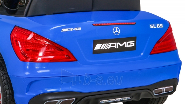 Vienvietis elektromobilis Mercedes Benz AMG SL65 S, mėlynas paveikslėlis 2 iš 13