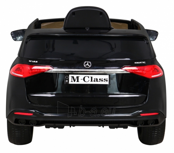 Vienvietis elektromobilis Mercedes BENZ M-Class, juodas paveikslėlis 4 iš 14