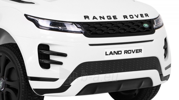 Vienvietis elektromobilis Range Rover Evoque, baltas paveikslėlis 8 iš 13
