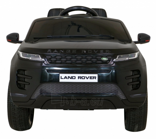 Vienvietis elektromobilis Range Rover Evoque, juodas paveikslėlis 5 iš 15