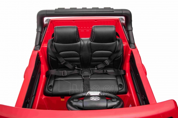Vienvietis elektromobilis Toyota Hillux, raudonas paveikslėlis 5 iš 20