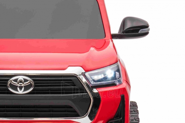 Vienvietis elektromobilis Toyota Hillux, raudonas paveikslėlis 6 iš 20