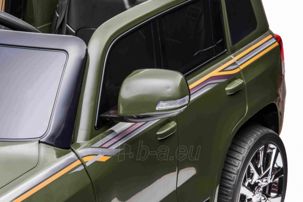Vienvietis elektromobilis Toyota Land Cruiser, žalias paveikslėlis 16 iš 18