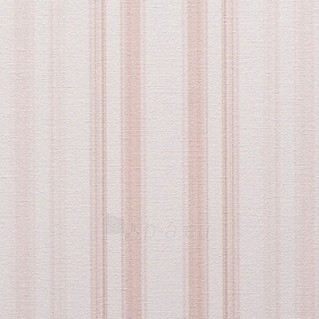 Viniliniai tapetai Sirpi 16705 ALTAGAMMA LADY 10,05x0,53 m, persiko spalvos, dryžuoti paveikslėlis 1 iš 1