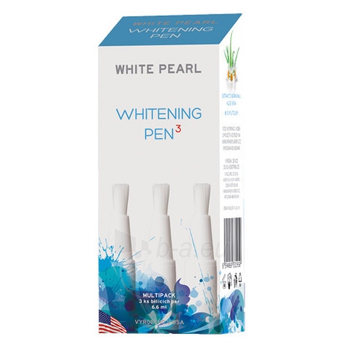 VitalCare Pen tooth whitening White Pearl 3 x 2.2 ml paveikslėlis 1 iš 1