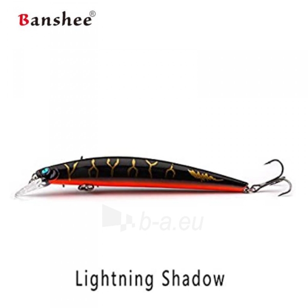 Vobleris Banshee Minnov 115mm 10g VM01 Lightning Shadow, Plūdrus paveikslėlis 2 iš 2