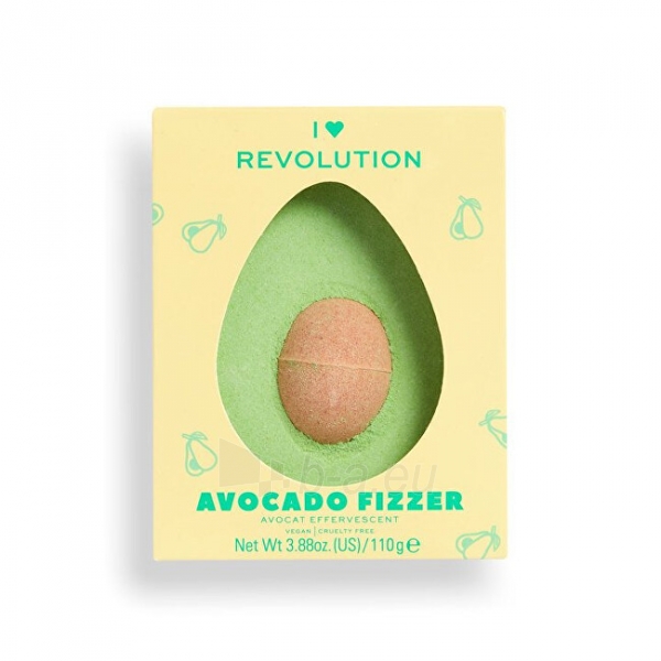 Vonios bomba Revolution Tasty Avocado (Fizzer) 110 g paveikslėlis 1 iš 3