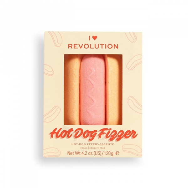 Vonios bomba Revolution Tasty Hotdog (Fizzer) 120 g paveikslėlis 1 iš 3