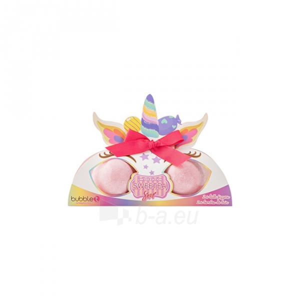 Vonios bombų rinkinys Bubble T Cosmetics Sweetea Unicorn Fizzer Set Fizz Bomb Gift Set paveikslėlis 1 iš 2