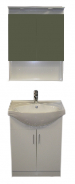 Vonios kambario baldų komplektas su praustuvu M011 paveikslėlis 1 iš 8