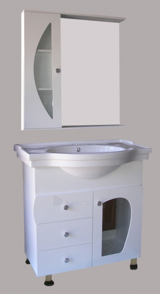Vonios kambario baldų komplektas su praustuvu PI114 paveikslėlis 1 iš 6