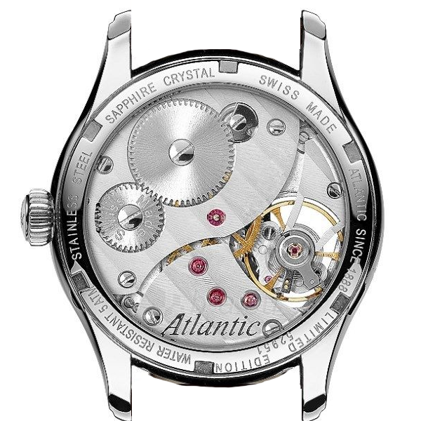 Vīriešu pulkstenis ATLANTIC Worldmaster 1888 Lusso 52951.41.61R paveikslėlis 4 iš 5